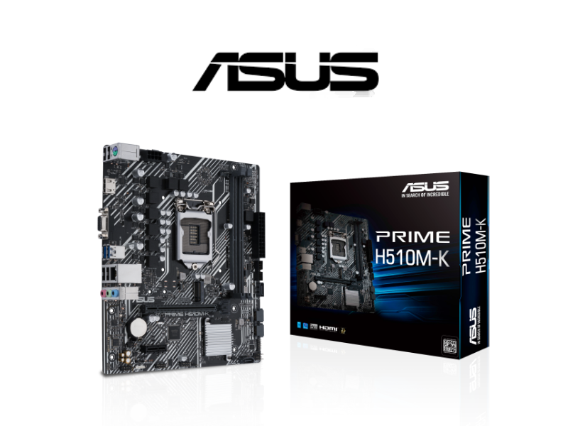 PLACA MADRE ASUS PRIME H510M-K LGA 1200 DDR4